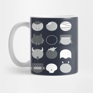 Minimalist Movie Monsters Mug